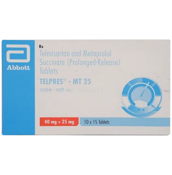 telpres mt 25mg tablet 15's